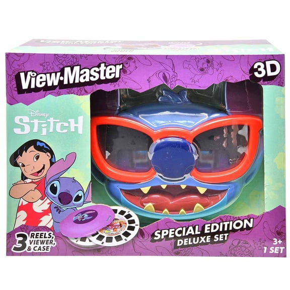 Stitch Deluxe View Master Set in window box