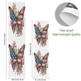 thumbnail image 2 of 33"x9" Skateboard Grip Tape Protector Sheets Nonslip Protection Griptape Sheet for Outdoor Sports Butterfly with Flag Pattern, 2 of 7