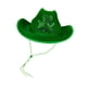 thumbnail image 2 of Sombrero de vaquero verde, cómodo sombrero de para fiestas temáticas de vacaciones, regalo de cumpleaños, 2 of 9