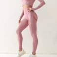 thumbnail image 4 of High Waist Seamless Yoga Leggings, 4 of 18