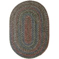 thumbnail image 1 of Rhody Rug KA23R024X048 Katie 2 x 4 ft. Multi Indoor-Outdoor Oval Braided Rug, Dark Taupe, 1 of 1