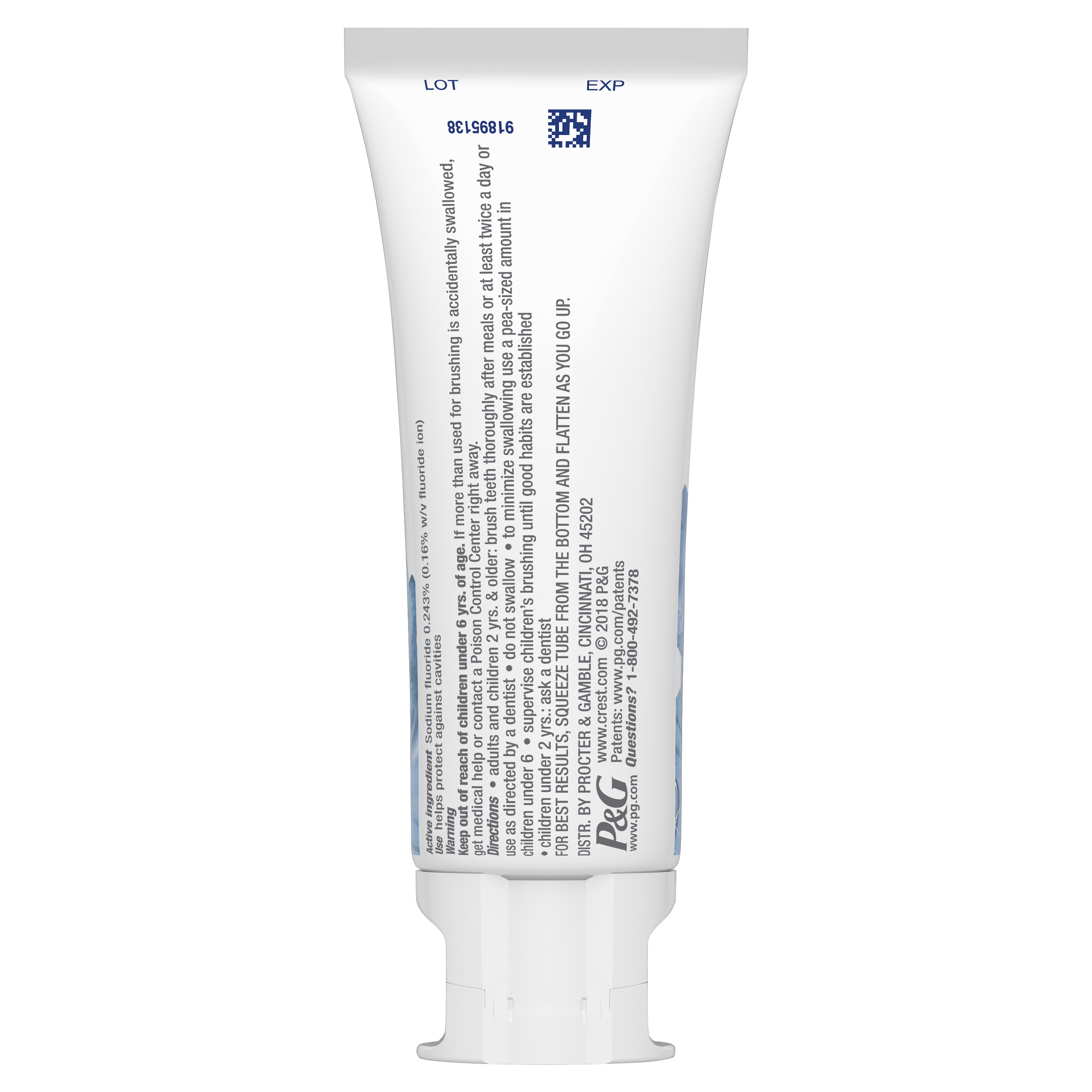 Crest 3D White Whitening Therapy Fluoride Toothpaste, Enamel, 4.1 oz - image 3 of 9
