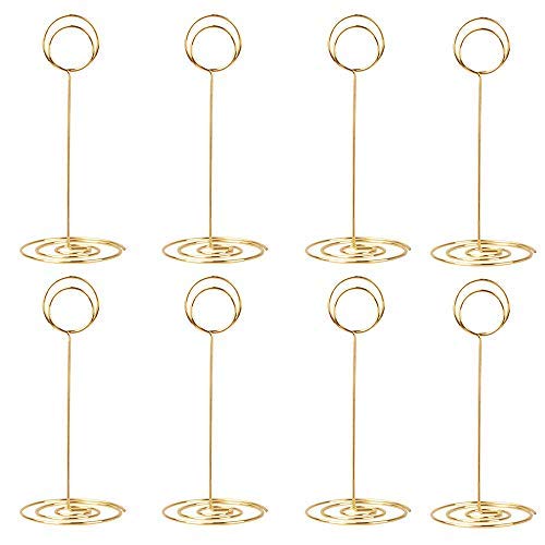 10 Pack 8.75 inch Tall Table Number Holders Place Card Holder Table