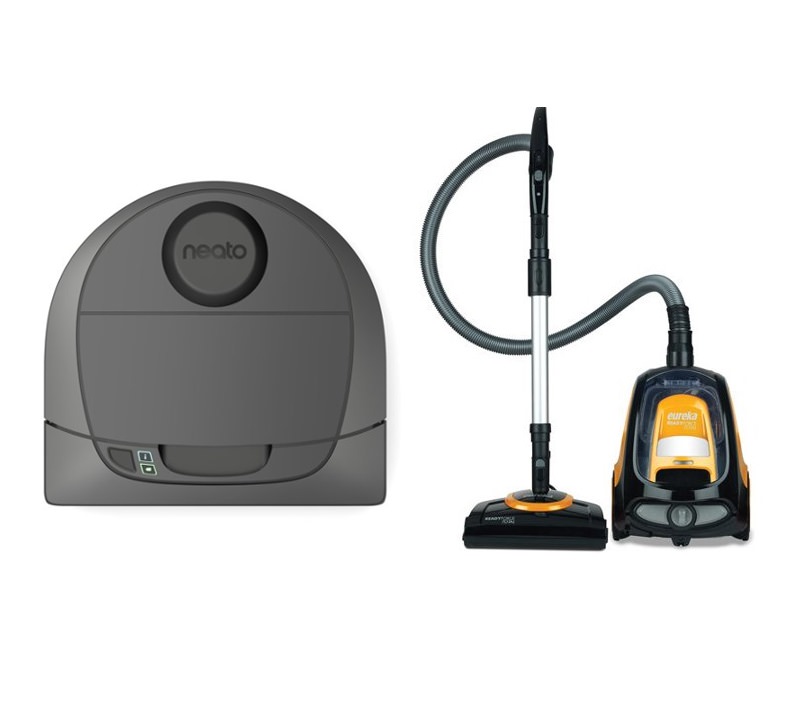 Neato D3 Robot Vacuum and Eureka 