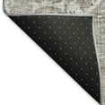 thumbnail image 3 of Addison Rugs Mayfield Washable Traditional Tribal Medallion Mocha Round Rug, 8' x 8', 3 of 5