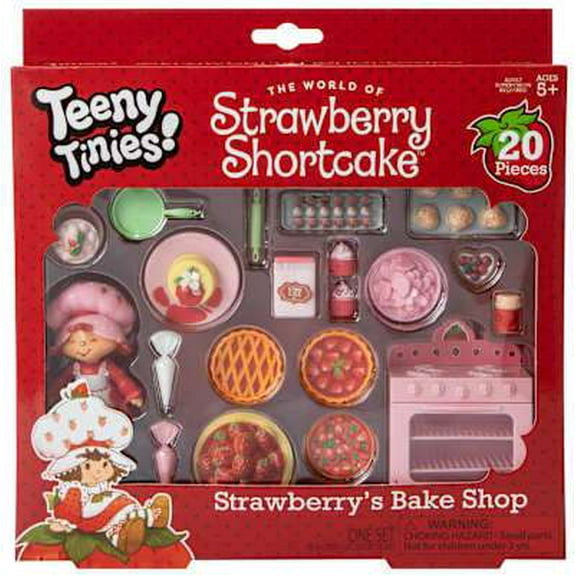 The World of Strawberry Shortcake Teeny Tinies! Teeny Strawberry's Bake Shop Playset