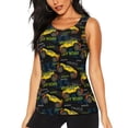 thumbnail image 3 of Goofa Monster Truck1 Printed Womens Workout Tops for Women Sleeveless Yoga Shirts Athletic Running Tank Tops Sleeveless Gym Clothes Workout Apparel-Large, 3 of 9