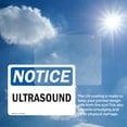 thumbnail image 6 of (2 Pack) Ultrasound OSHA Notice Sign 14 Inch X 10 Inch Vinyl Label Decal Sticker Weather Resistant, UV Protected for Workplace, Business, and Construction Site, Made in the USA, 6 of 7
