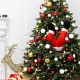 thumbnail image 2 of Adorno para árbol de Navidad MAGICLULU, pata de elfo navideño, color rojo, 2 of 9