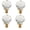 4 pcs, variant on HDJNal Ball Shape Crystal Glass Knobs,Furniture Cabinet Transparent knobs,Brass Drawer Knobs