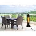 thumbnail image 2 of Westinghouse Infrared Electric Freestanding Outdoor Heater with Remote, Oscillating, Black, 1200W, 2 of 4