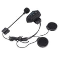 thumbnail image 2 of Casco Bluetooth Intercomunicador Auriculares Montar Casco Bluetooth 5.0 Música Intercomunicador Auriculares, 2 of 5