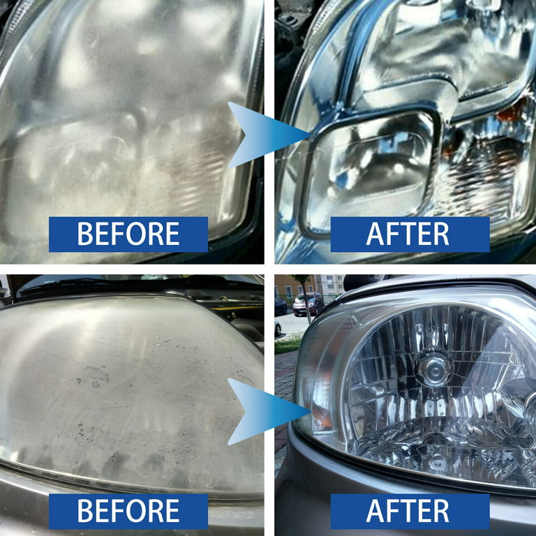 Headlight Lens Restoration Repair Kit Car Headlight Cleaner Polishing Tool  30ml