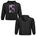 thumbnail image 2 of Sudadera Flores de Iris Moradas - Estampado Floral, Confort Total, 2 of 5