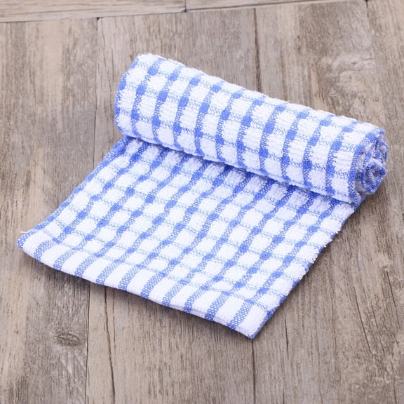 LOLIPPYY 3Pcs Multicolor Cotton Dish Towel Super Absorbent Kitchen Towel for Water and Grease