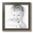 thumbnail image 2 of ArtToFrames 12x12" Antique Silver Picture Frame, Silver Wood Poster Frame, with Regular Glass and Foam Backing 3/16 inch (FBPL-4562), 2 of 8