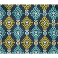 thumbnail image 4 of oneOone Tissu en Coton Flex Imprimé Ikat Tourbillon 40 Pouces de Large, 4 of 4