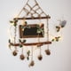 thumbnail image 4 of Guirnalda de luces LED navideñas con forma de hojas | 20 guirnaldas de tela multicolor a pilas | Decoración navideña pequeña de 200 cm para interiores, exteriores, patios, jardines, repisas y, 4 of 6