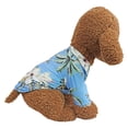 thumbnail image 6 of Walbest Pet Summer T-Shirts Hawaii Style Floral Dog Shirt Hawaiian Printed Pet T-Shirts Breathable Cool Clothes Beach Seaside Puppy Shirt Sweatshirt for Small Puppy (L Size), 6 of 7