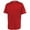 True Red, variant on Adult Performance Two-Button Solid Jersey, Baseball Gray - Medium
