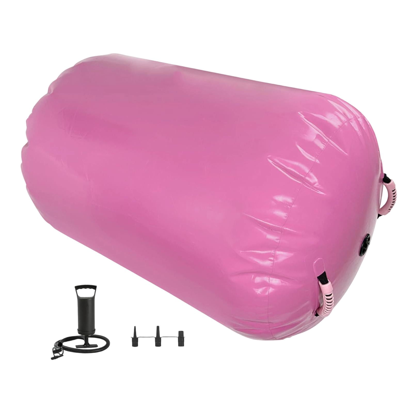 Gymnastics Barrel Air Roller Trainer Inflatable PVC Material for Back Handspring Adults Home Training
