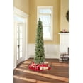 thumbnail image 2 of Holiday Time Shelton 7' Pre-Lit Cashmere Pencil Fir Christmas Tree - Green, 2 of 5