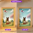thumbnail image 2 of Happy Mother's Day Best Belgian Malinois Mom Ever Acrylic Plaque with Wood Photo Frame Box Sheepdog Dog Lover Gifts Light Box - 03002, 2 of 5