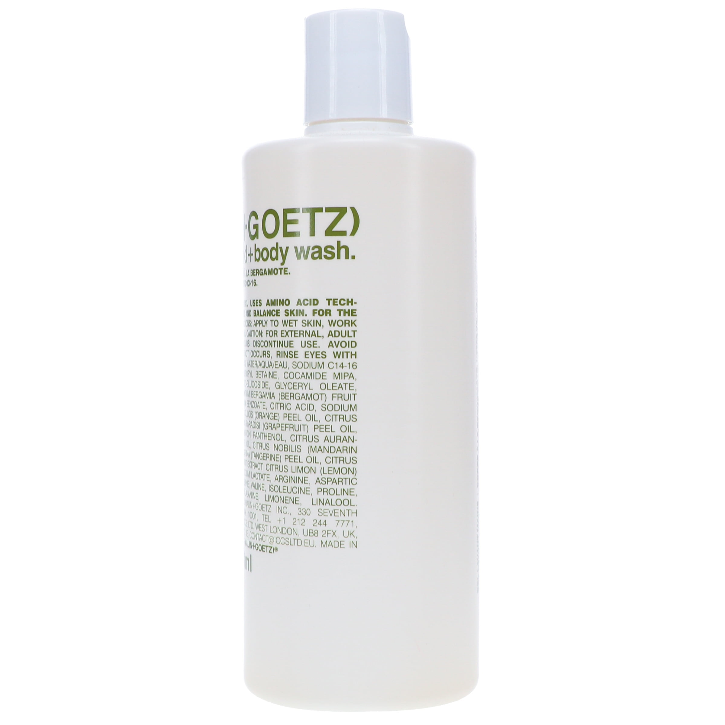 Malin+Goetz Bergamot Body Wash 16 oz