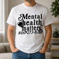 thumbnail image 6 of Mental Health Matters Graphic T-Shirt, Unisex Classic Fit Tee, 6 of 9