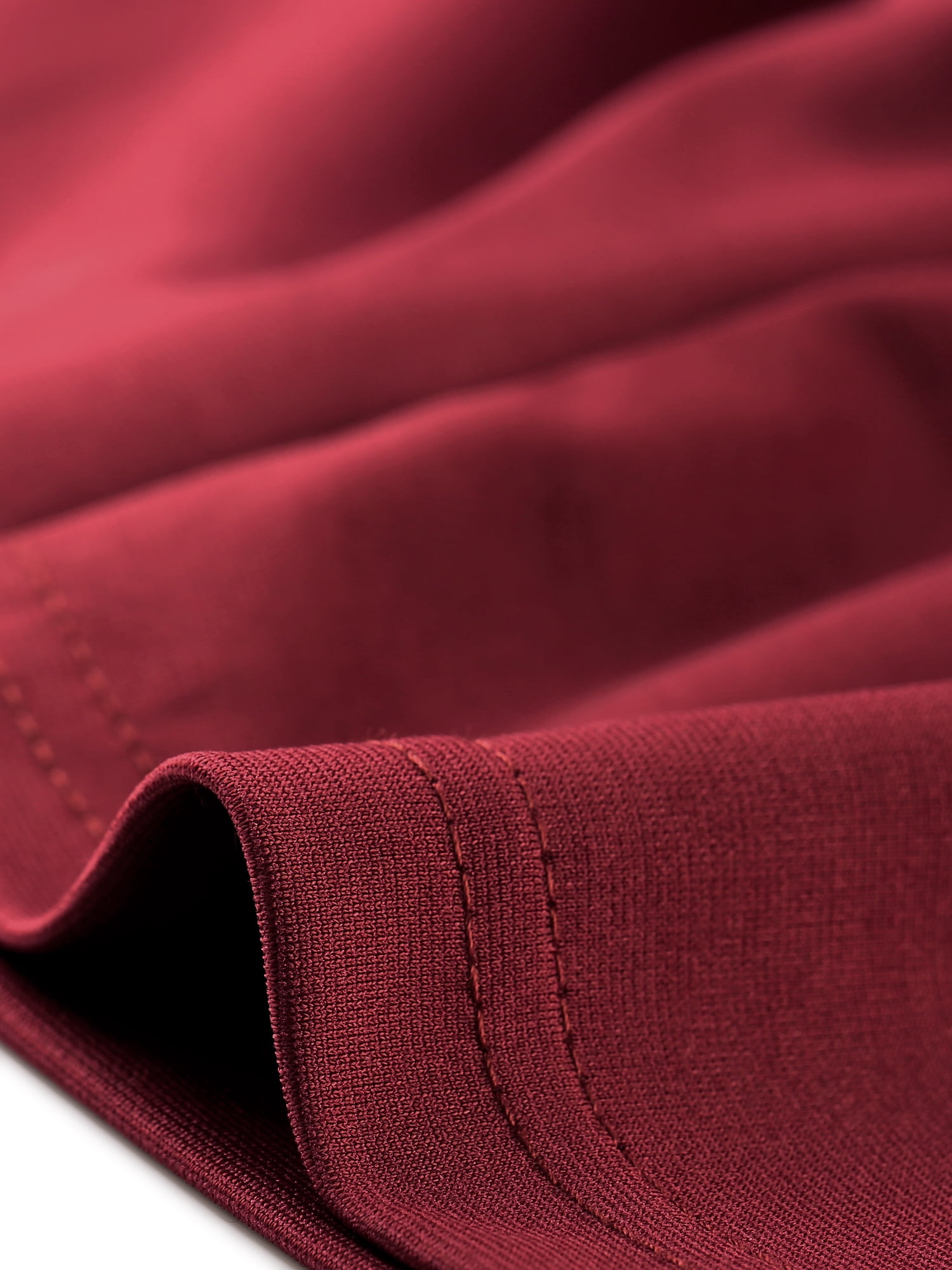 DARING DIVA Bolero Shrugs Collared Shrugs L Dark Red