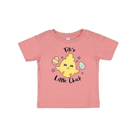

Inktastic Happy Easter Titi s Little Chick Gift Baby Girl T-Shirt