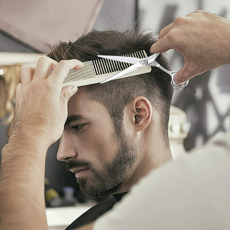 Gold Professional 6 Salon Hair Cutting Scissors Thinner Barber Shears –  Liberty Beauty Supply