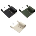 thumbnail image 4 of Soidarity Silla de camping, bolsa lateral, reposabrazos, libro de aperitivos, soporte para llaves, portátil, para exteriores, senderismo, playa, carpas Verde, 4 of 6