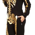 thumbnail image 4 of Disfraz Tipsy Elves, mono dorado con forma de esqueleto para mujer, talla M, 4 of 6