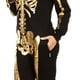 thumbnail image 4 of Disfraz Tipsy Elves, mono dorado con forma de esqueleto para mujer, talla M, 4 of 6
