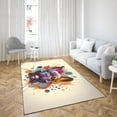 thumbnail image 4 of French Bulldog Portrait Watercolor Vintage Retro Styles Indoor Rug Dog Lover Gifts Carpet Living Bed Room Sofa Home Decor - 00001, 4 of 5