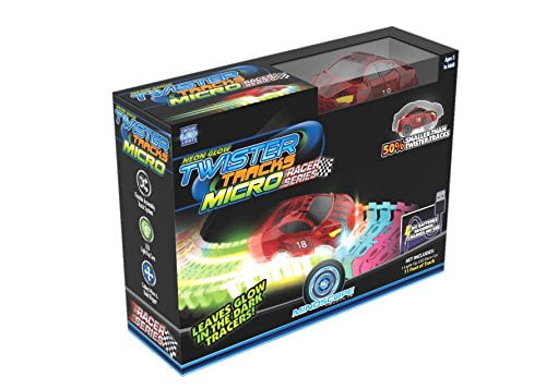neon car track toy