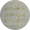 thumbnail image 2 of Addison Rugs Mayfield Premium Machine Washable Transitional Border Aloe Round Rug, 8' x 8', 2 of 6