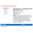 thumbnail image 2 of Head Gasket Set - Compatible with 1987 GMC R1500 5.7L V8, 2 of 2