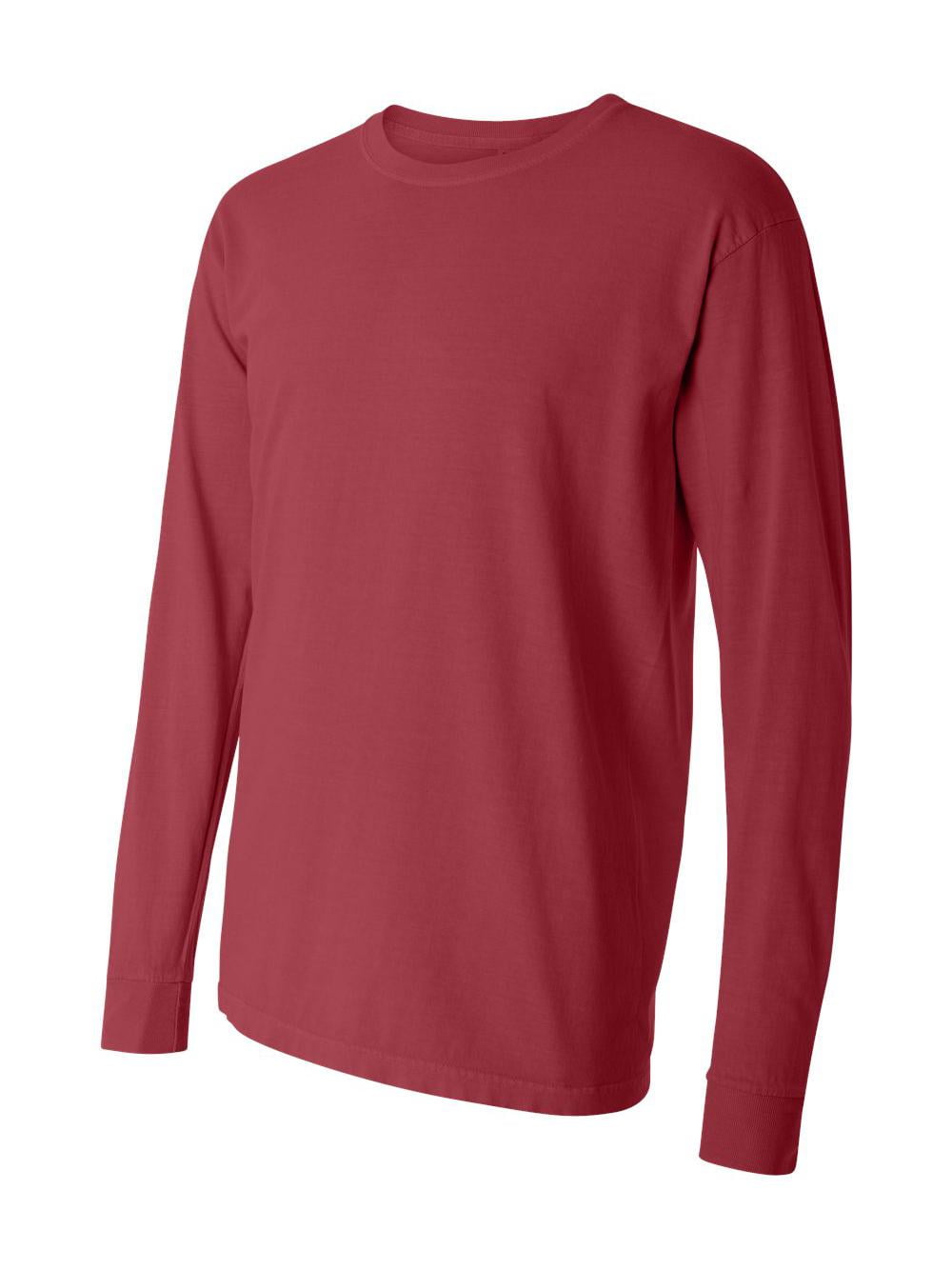 Comfort Colors - Garment-Dyed Heavyweight Long Sleeve T-Shirt - 6014 ...