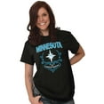 thumbnail image 5 of Cute Minnesota North Star Floral MN Women's Graphic T Shirt Tees Brisco Brands S, 5 of 5