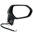 thumbnail image 3 of Espejo retrovisor exterior, conjunto de espejo retrovisor eléctrico para puerta exterior con calefacción, color blanco superblanco, espejo retrovisor eléctrico para puerta, resultados impresionantes, 3 of 9