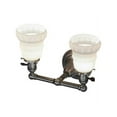 thumbnail image 4 of Meyda Tiffany 50624 13" Wide 2 Light Vanity Light - Nickel, 4 of 5