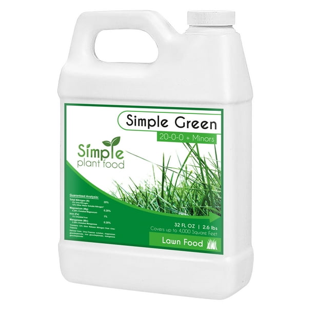 Simple Plant Food Simple Green 2000 Plus Minors Liquid Lawn