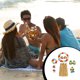 thumbnail image 5 of Guirnaldas Sonducket Hula de Accesorios de Disfraz Caqui, 5 of 6