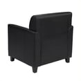 thumbnail image 2 of HERCULES Diplomat Series Black LeatherSoft Chair, 2 of 5