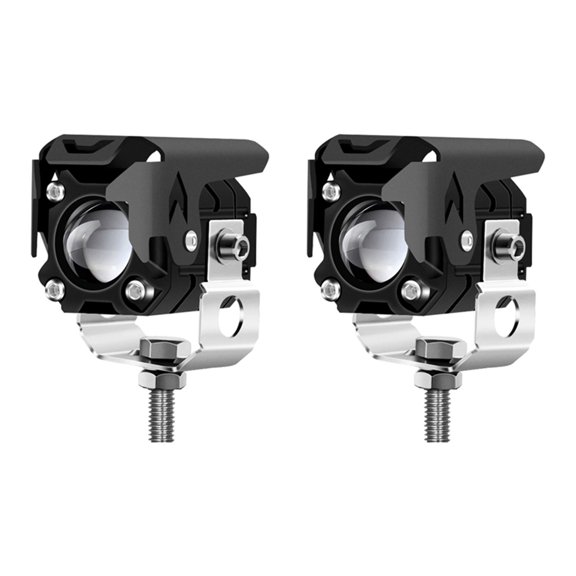 Foco LED impermeable para motocicleta, automóvil, con lente única