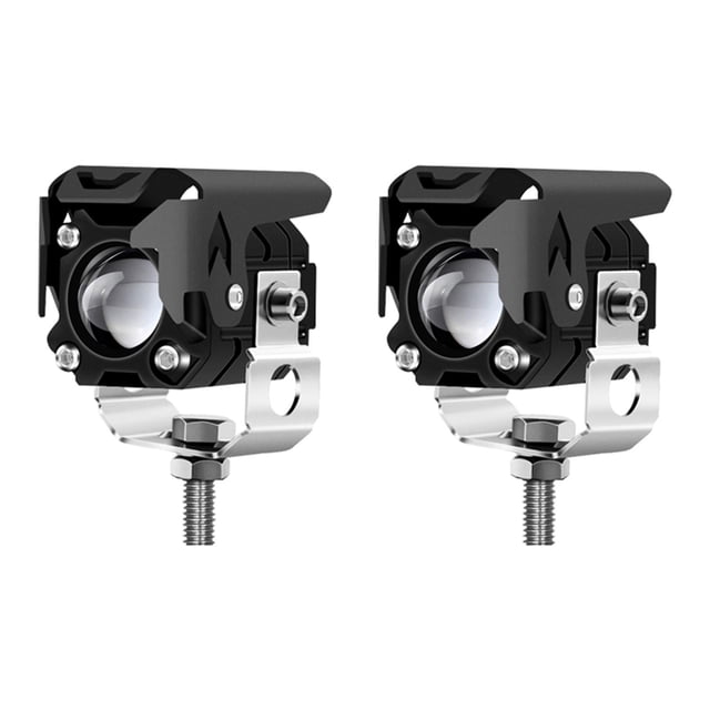 de luz LED para motocicleta, resistente al agua para motocicleta, automóvil, lente única Cola Luz de la motocicleta
