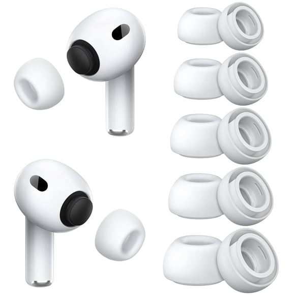 Almohadillas de repuesto con infusión de espuma para AirPods Pro 3 (2025)