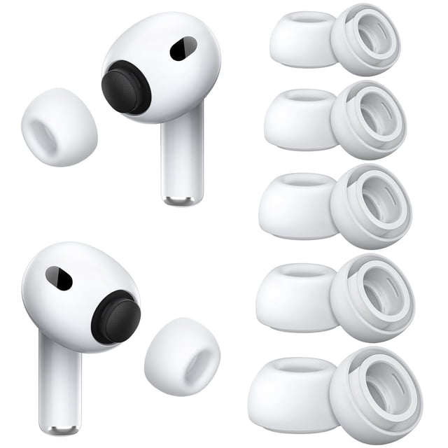 Almohadillas de repuesto con infusión de espuma para AirPods Pro 3 (2025)